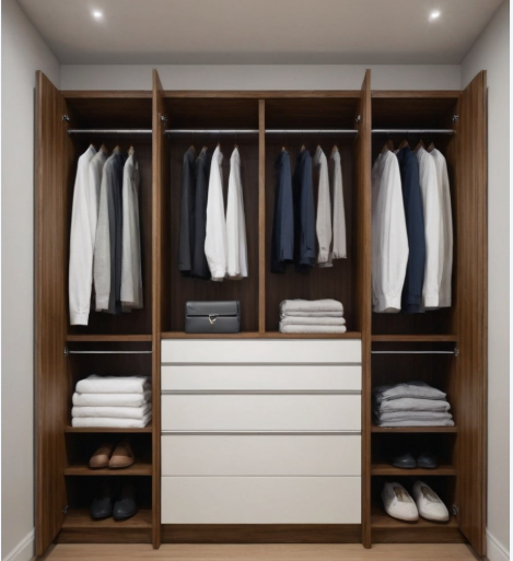 现代简约衣柜